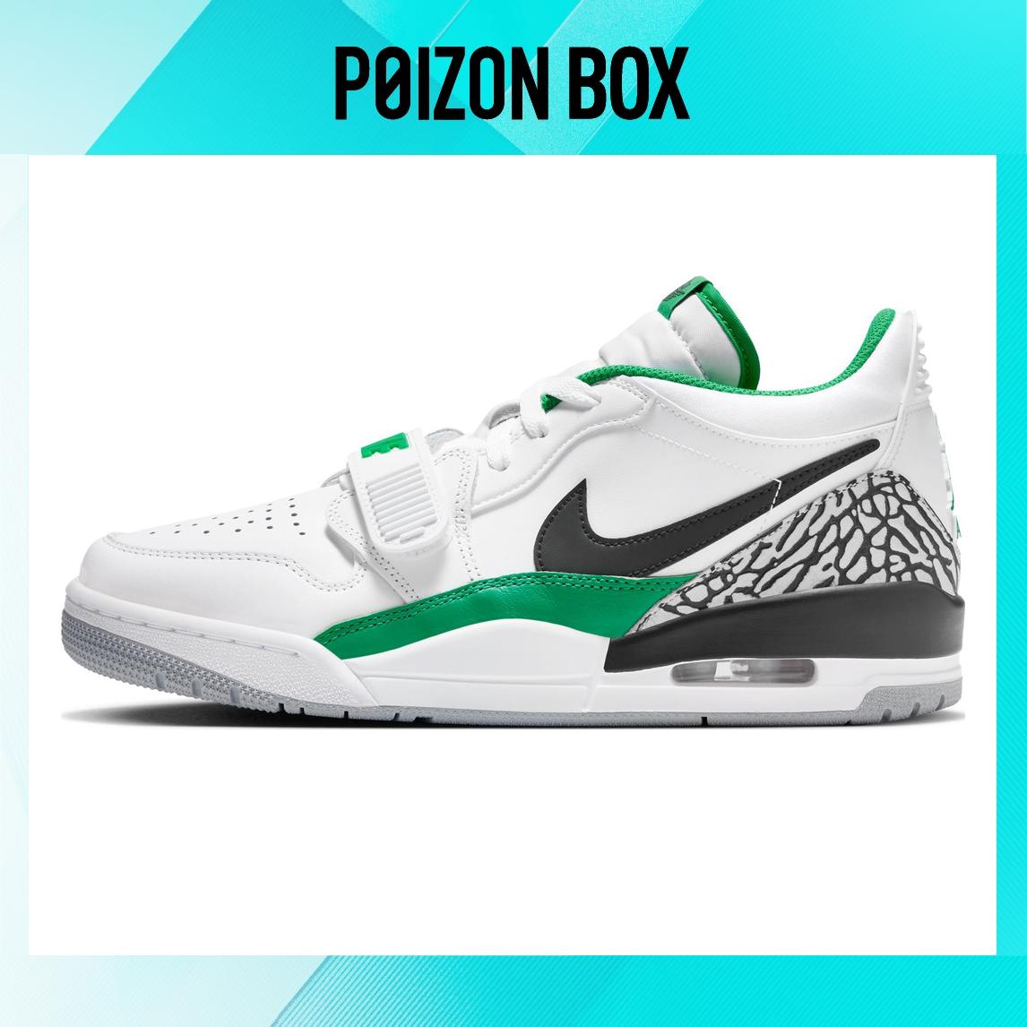 

кроссовки Air Jordan Legacy 312 Vintage basketball shoes White/Black/Green fn3406-101