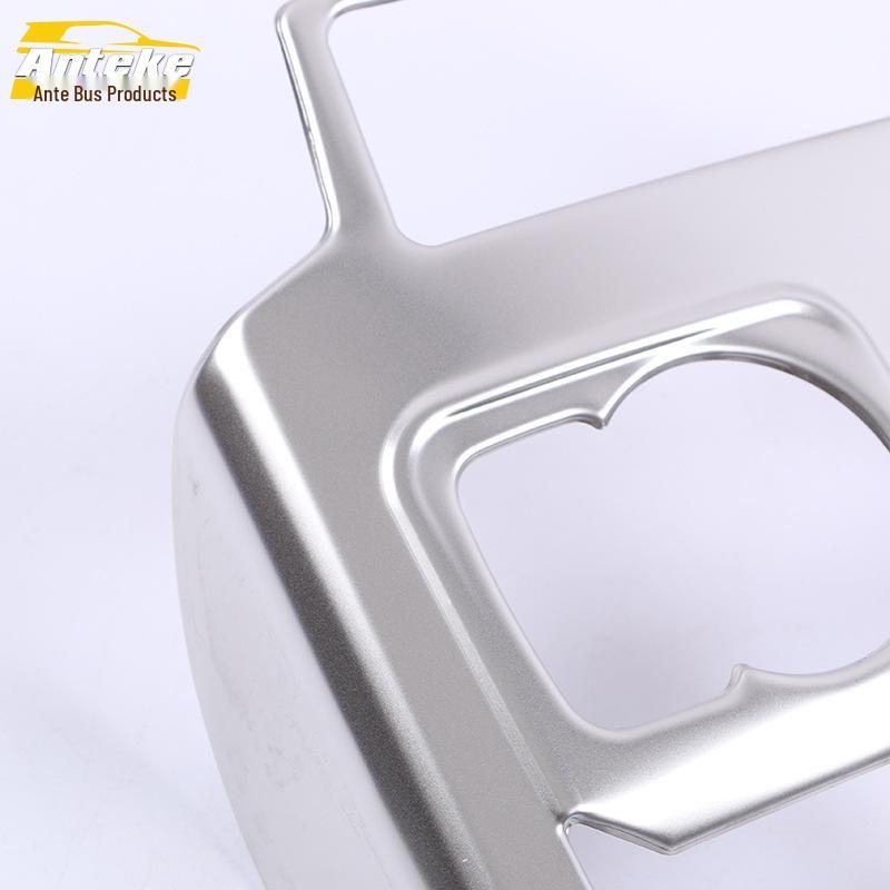 Stainless Steel Blazer Shift Panel Trim for 20 Models - Center Console Cup Holder Modification