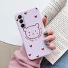 Coque Funda Pour Samsung Galaxy M14 M34 M54 5G Housse Fleur Colorée Cœur Dessin Animé Souple TPU Coque Pour Samsung M 14 Léopard Capa