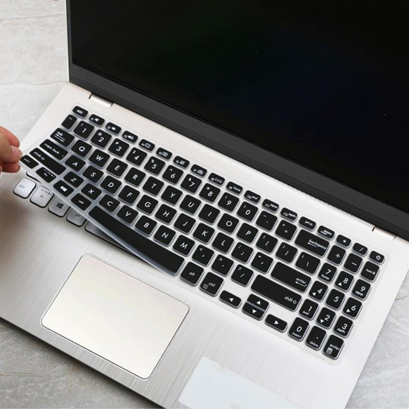 Silicone Keyboards Protectors for FL8700F S530UN Laptop Dust and Spill Resistant Semi Transparents