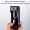 18650/14500 Fast Charger With Type Cable 4.2V Lithium Battery 4 Slot Strong Light Flashlight Intelligent Charger