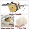 Super Soft Bee Plush Toy Stuffed Animal,11.8 Inch Bumble Bee Plushie Doll Pillow,cute Anime Honeybee Pillow Toy Gifts For Kids