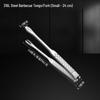 Thickened 316 Stainless Steel Anti-Scald BBQ Tongs