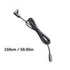 1.5M Heavy Duty Extension Cord Power Supply Connection Durable Power Cable for Electric Sofa Recliner Massage Chair