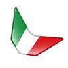 3D Reflektierender Italien Flagge Motorrad Aufkleber Passend für Ducati 959/969/V4 Aprilia RSV4 Benelli Vespa Wasserdicht Epoxidharz Decal