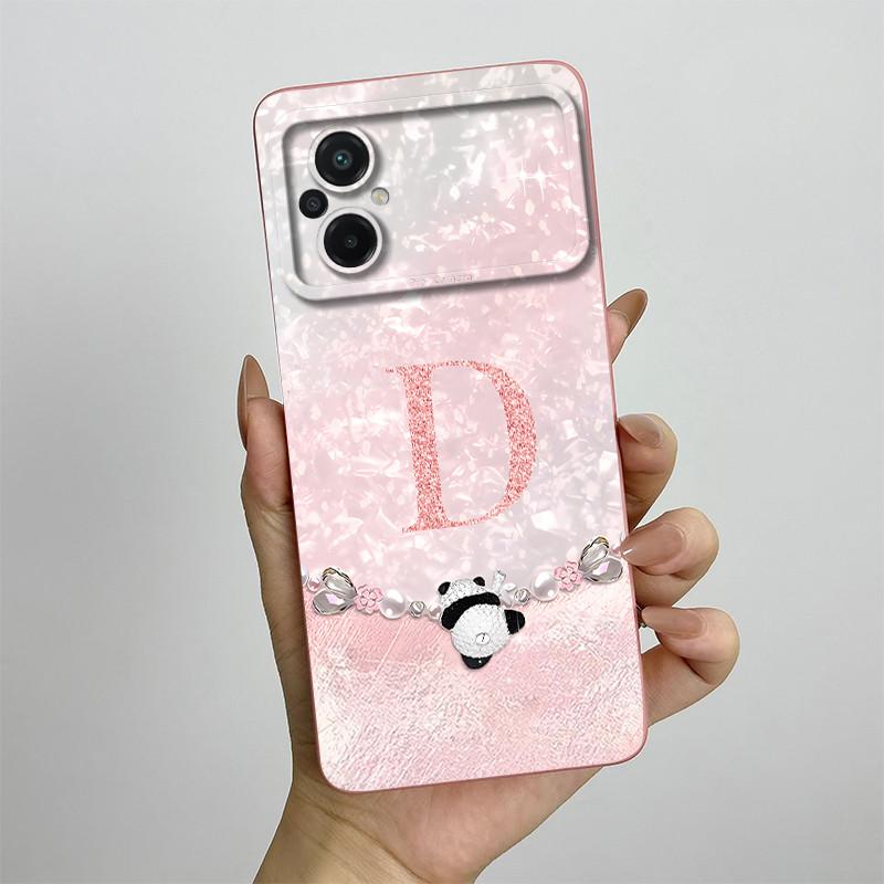 For Xiaomi Poco M5 Case Xiaomi Poco M4 5G Phone Case POCO M5 M5S M4 Crown Letters Camera Protection Square Liquid Silicone Cover