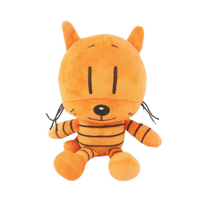 Anime Dog Man Plush Toy Dogman Petey the Cat Stuffed Animal Doll Puppy Chief Plushie Figure Soft Gift for Fan Birthday Christmas
