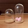 1:12 Miniature 1PC Glass Display Bell Jar featuring Foundation Dollhouse Decoration Accessories great for daily use