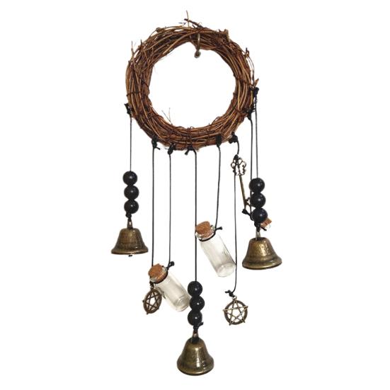 Exquisite Wind Chime Wind Bell Stylish Metal Mysterious Aesthetic for Porch