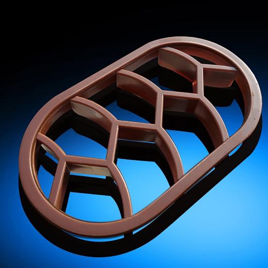 2Pcs/Set Bread Molds Circular Oval Fan Shaped Easy Demould Non-sticky Baking