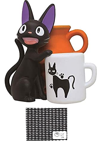 Kiki s Delivery Service Stamp Case 20mm Stamp Holder Stamp Case Studio Ghibli Ghibli Jiji Set (Stamp Case, Anti-Slip Sheet)