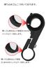 STL Bicycle Handlebar Extension Bracket Aluminum 10CM Black Lightweight Extension