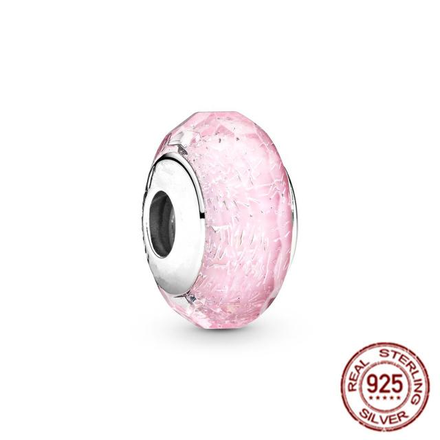 

Розовая серия, бикини, Корона, мама, гантель, боксерские перчатки, собака, стерлинговое серебро 925 пробы, подходит для оригинального модного браслета, подвеска из бисера, ювелирные изделия «сделай сам»