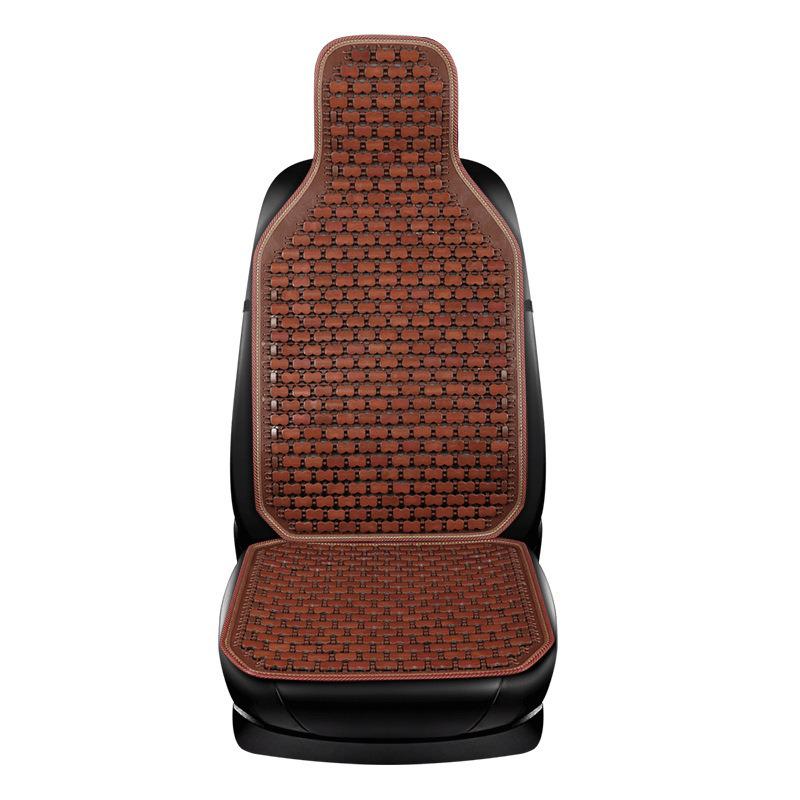 Bamboo Car Seat Cushion: Summer Cool & Breathable Ice Silk Mat for Ventilation