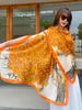 Satin Hijab Women Silk Scarf Animal Print Shawls Lady Femme Mujer Bandana Scarve Sarong Beach Wrap Pareo Bufanda Stoles Foulard