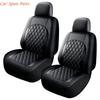Y4UA Universelle Auto-Ledersitzbezüge Mit Diamant-Steppdesign Für Limousine SUV