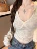 White Long Sleeve Jacket & Slim Fit Camisole Set - Women's Spring/Autumn 2026 Crocheted Niche Two-Piece Ensemble