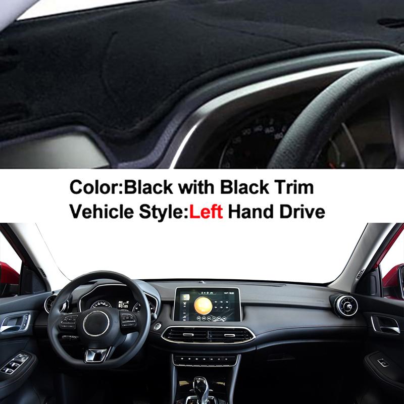 Car Inner Dashboard Cover For MG HS 2018    Auto Dash Mat Carpet Cape Sun Shade Dashmat Pad Cushion