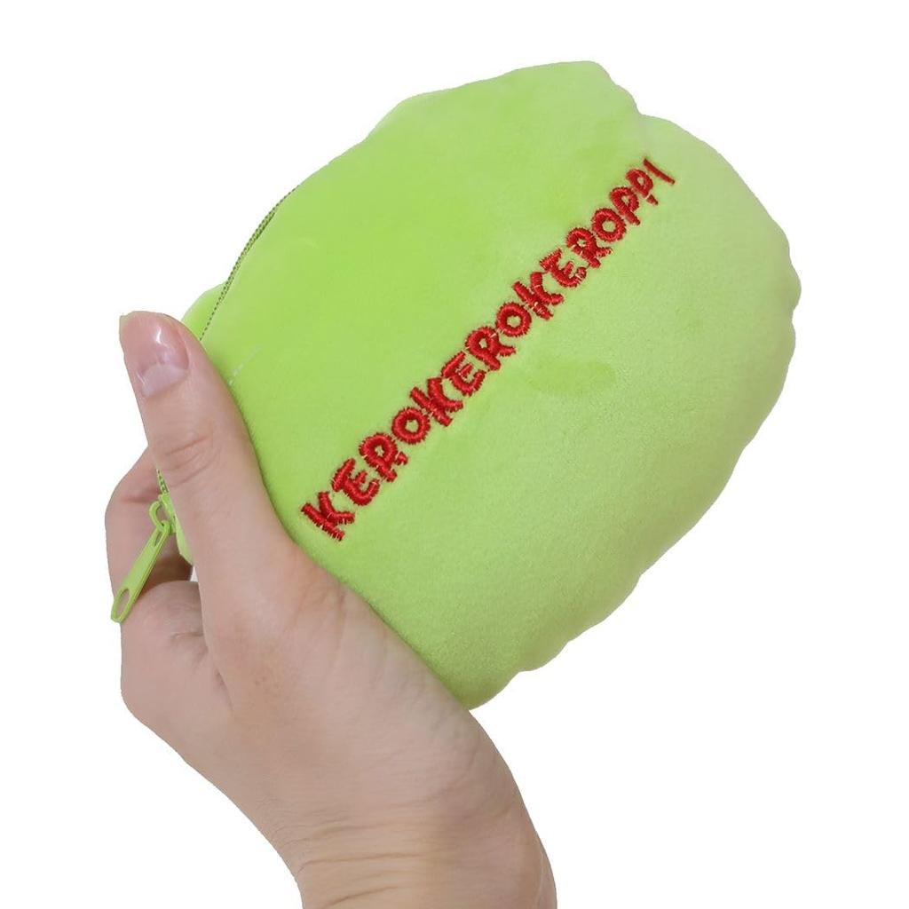 Marushin Sanrio Kerokerokeroppi Face Character Accessory Case for Perfect Gift for 3825003300 Pouch/Keroppi Cosmetics, Birthdays, Women's Accessories,
