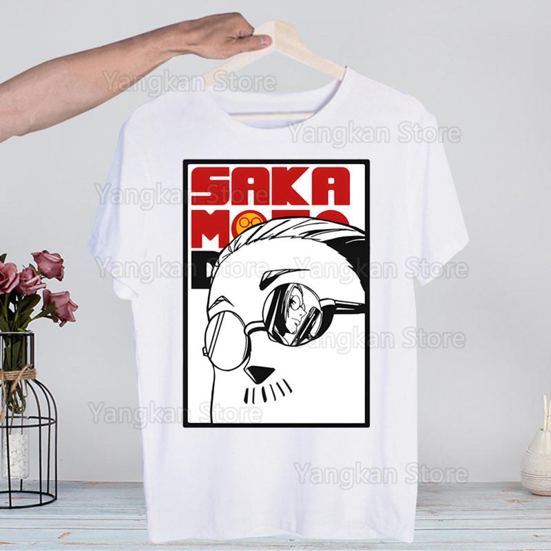 Sakamoto Days T Shirt Men Shirts Quality Summer Top Tshirts Short Sleeves Tees T-Shirt
