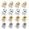 20 Pack Stopper Spacer Bead Finishing Clasps Stainless Steel Positioning Clasp