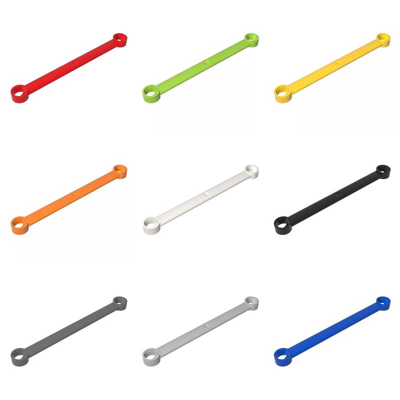100pcs 32293 Building Block MOC/DIY Parts Accessories 1x9 Ball Head Hard Connecting Rod Length 69.8 Assembly Toy