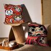 Cute Cartoon D-Daruma Doll-MT Role Pillow Case Printing Pillowcase Living Room Sofa Cushion Cover Bedroom Room Decor