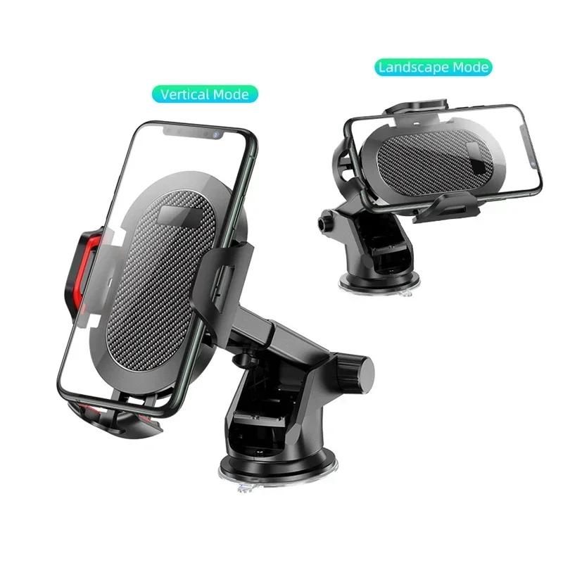 Sucker Car Phone Holder Mount Stand GPS Telefon Mobile Cell Support For Xiaomi Huawei IPhone 12 11 Pro Max X 7 8 Plus Amagi