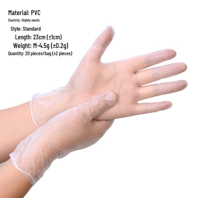 Beiyipin Food-Grade PVC Disposable Gloves