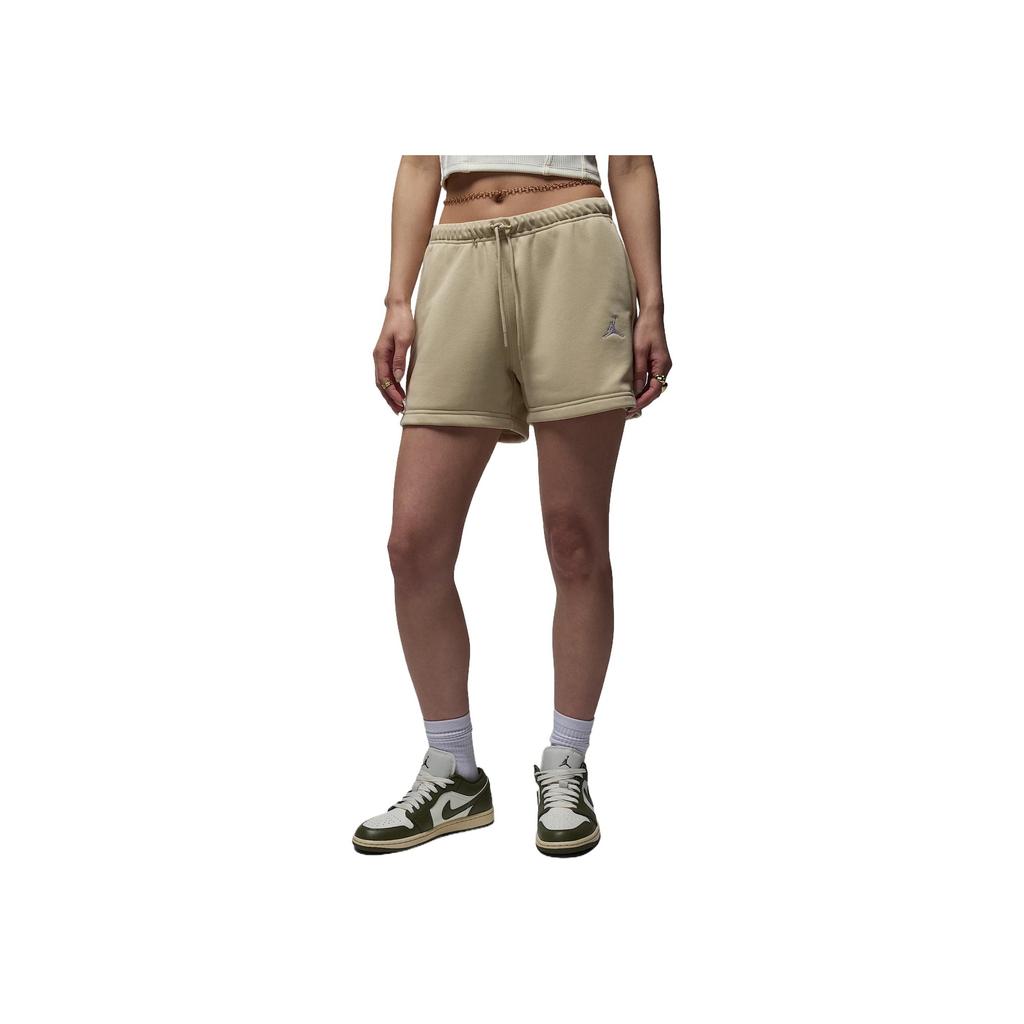 Jordan Comfortable Versatile Simple Fashion Three-Quarter Casual Shorts Women Shorts Rattan White HJ1366-206