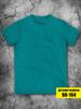 Meereswellen T-Shirt für Jungen und Mädchen Einfarbig