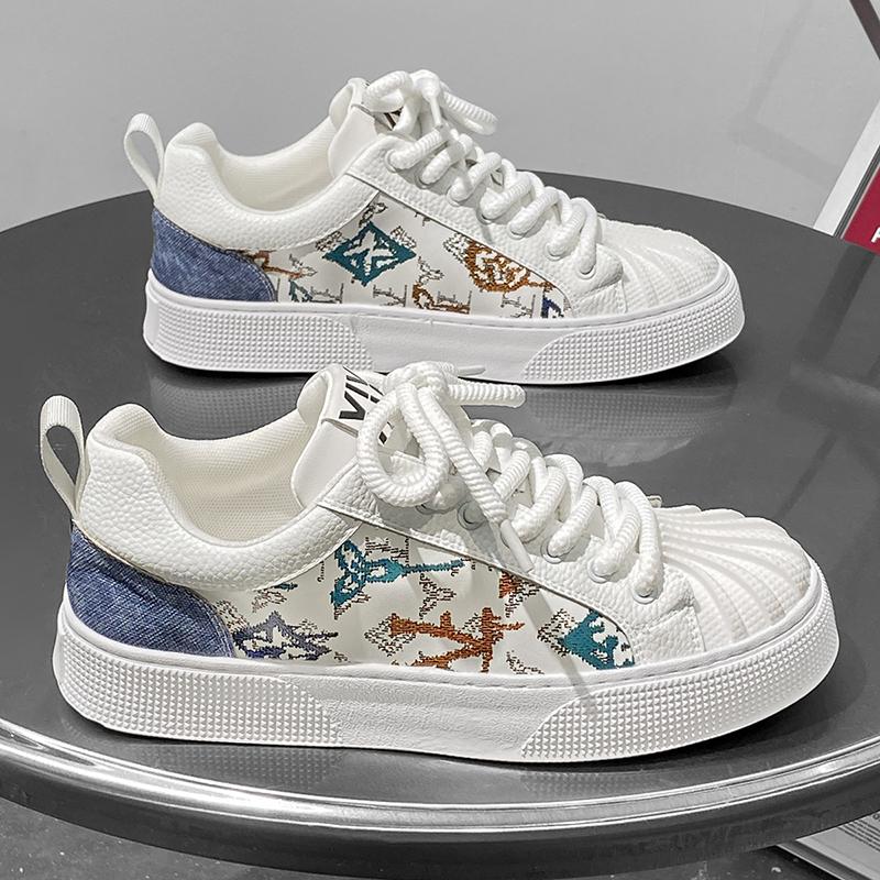 

39-44 Fashion White Classic Board Shoes Running Shoes Men Sneakers Casual Flat Luxus Shoes for Boy Tênis Masculino Free Shipping 44 білий