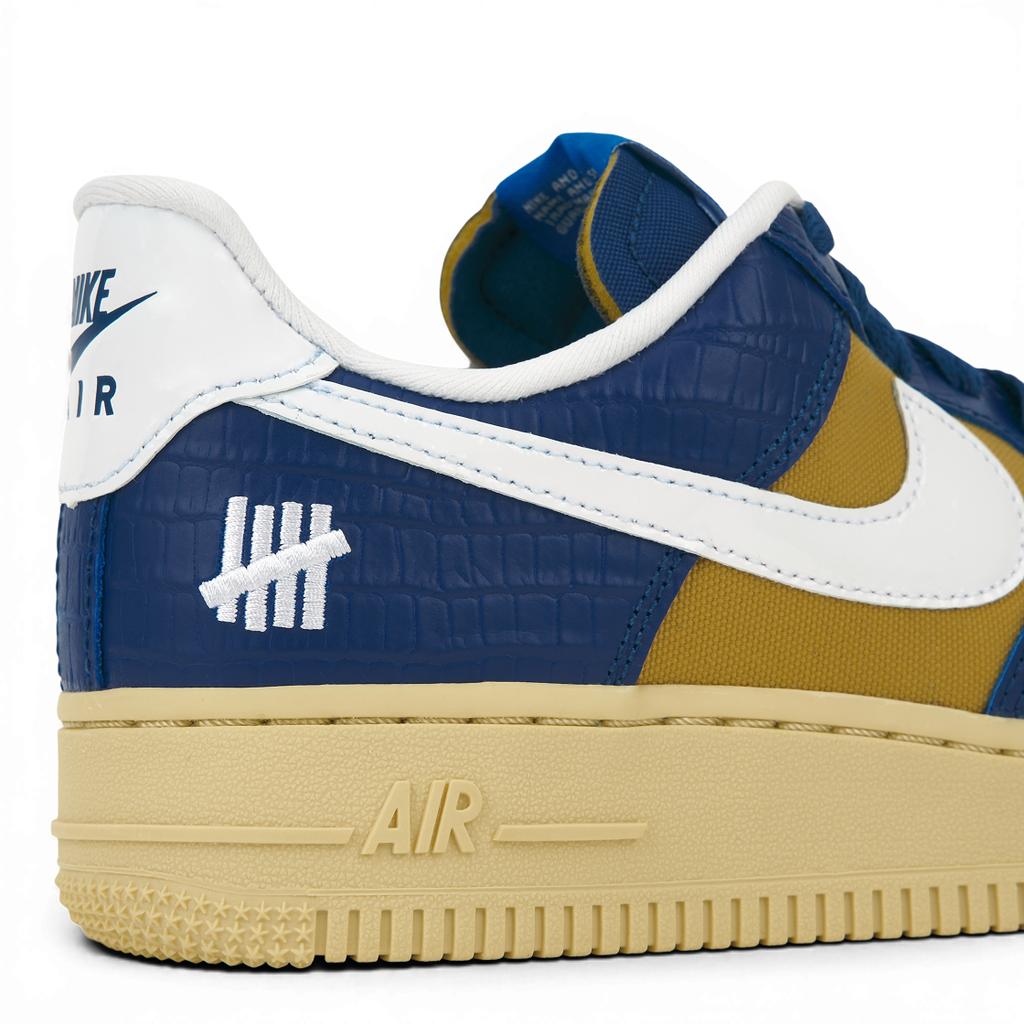 Undefeated x Nike Air Force 1 Low SP Dunk vs AF1 Sneakers Unisex Niebieski Court-Blue Biały DM8462-400