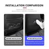 2pcs Leather Car Seat Anti Kick Pad Seat Back Protector Mats For Alfa Romeo Giulia 147 Mito 156 159 166 GT Stelvio Brera Volante