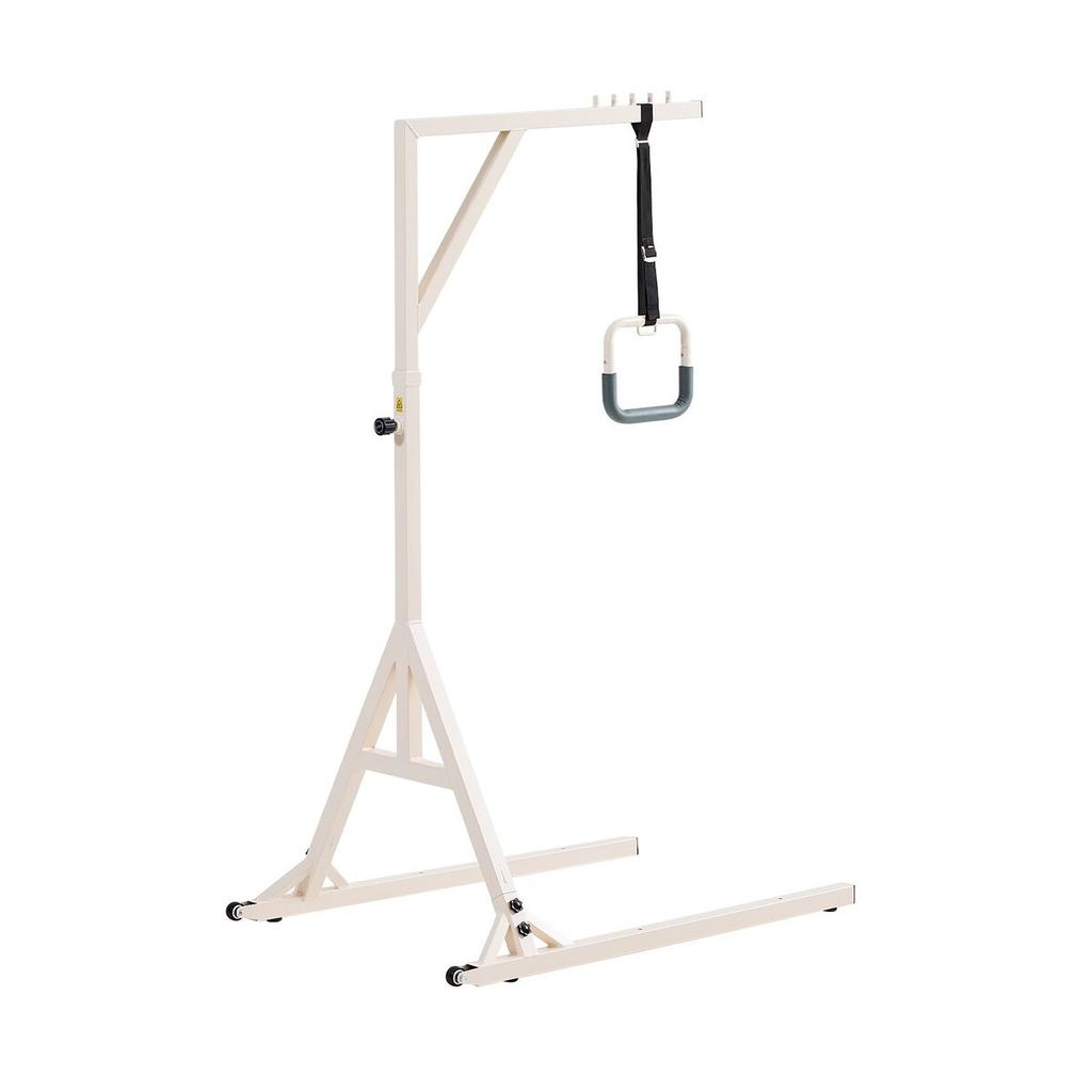 Sbarra Trapeze per Mobilità a Letto Capacità 350LBS Trapeze da Letto con 2 Ruote