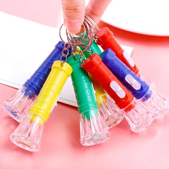 12Pcs Small Size Flashlight Easy On/Off Bright Mini Flashlight Compact Size Lightweight Emergency Flashlight Outdoor Camping Toy