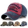 Distressed Vintage Trucker / Baseball Cap Cotton Men Women Adjustable Denim Hat