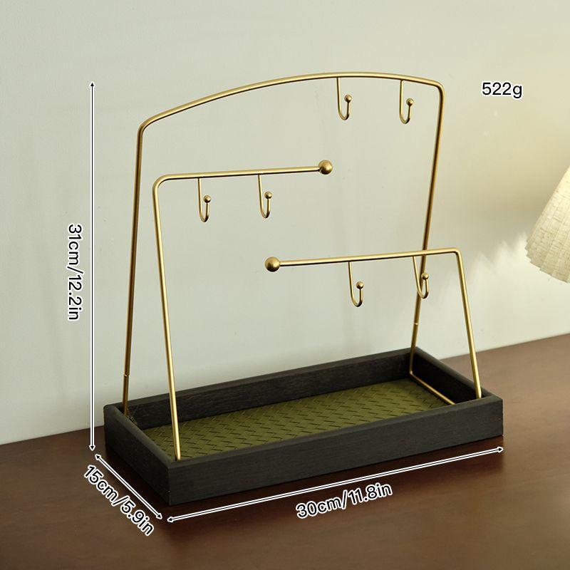 

Многофункциональная стойка для показа изделий из железа в деревенском стиле: Брелок для ключей, браслет, часы, подвесной органайзер, настольная подставка для буддийских четок, Arch with Tray - Premium