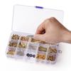 254 Pieces Guitar Screw Kits 9 Types Assortment Set with Springs for Guitar Bridge, Pickguard, Tuner, Switch, Neck Plate
