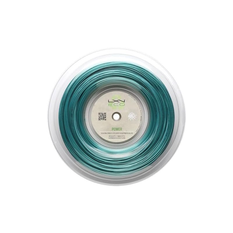 LUXILON ECO POWER 125 REEL Tennis String, 200m, Teal, WR8310001125