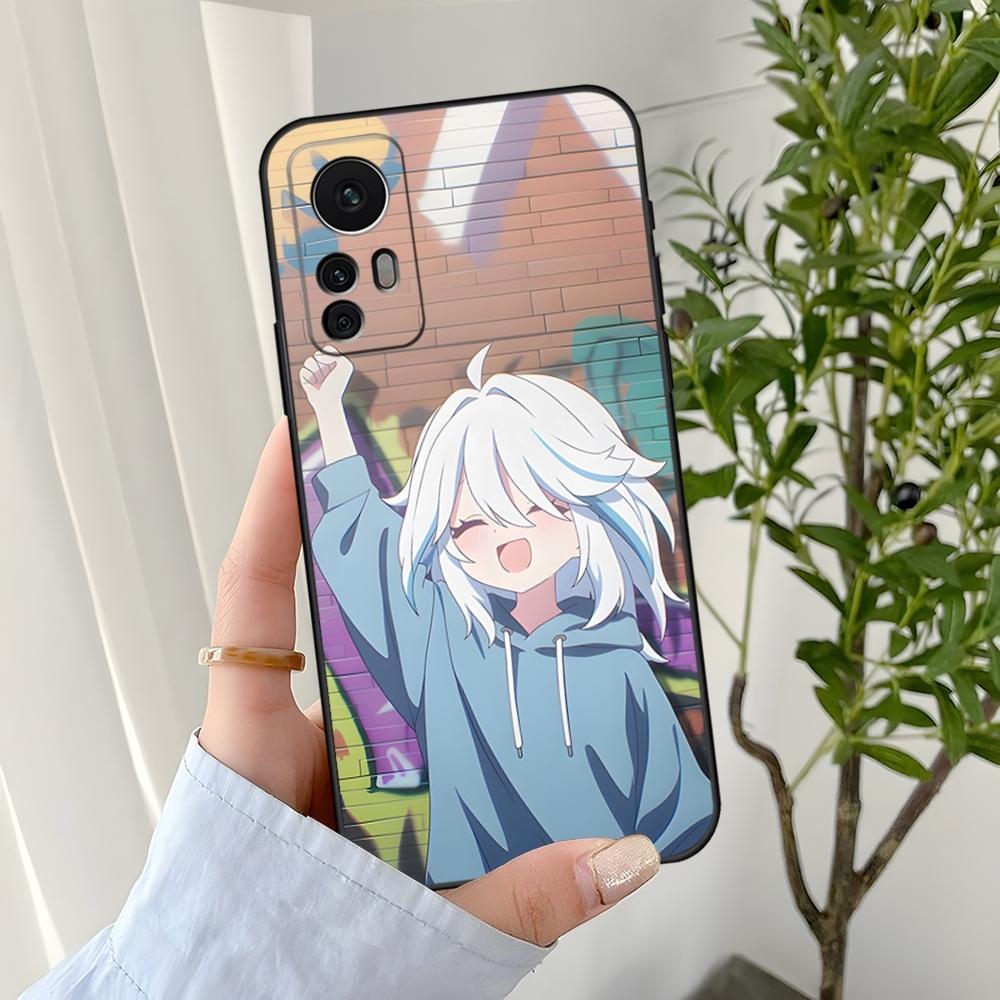 Cartoon Girl Gawr Gura Phone Case For Xiaomi Poco X7 X6 X5 X4 F5 F6 F7 M4 M5 M6 M7 C40 Silicone Soft Cover