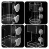Transparent Fish Feeder, Feeding Circle Feeding Tube Sinking Type, Suitable For Freshwater And Seawater Fish Tanks, Convenient