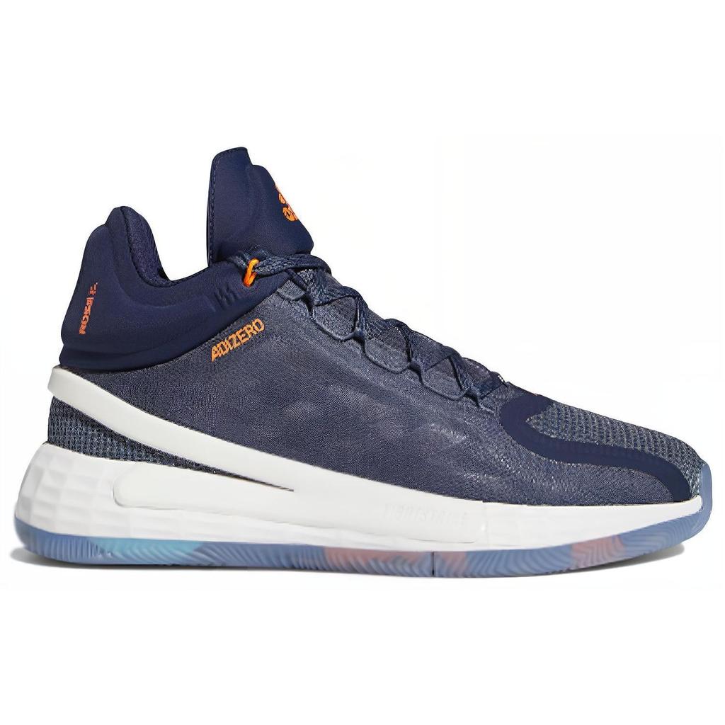 adidas D Rose 11 Comfortable Versatile Non-Slip Durable Low-Top Basketball Shoes Men Sneakers Blue FV8932