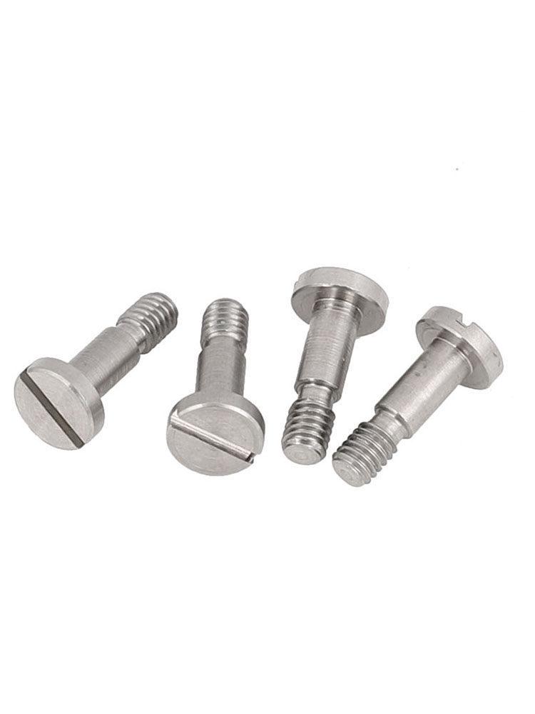 304 Stainless Steel Slotted Half-Thread Coaxial Shaft Sleeve Screw Plug
