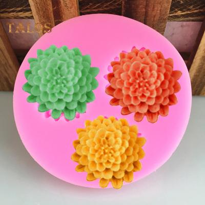Backform Antihaft-DIY handgemachte praktische Kekse Süßigkeiten Silikon Tannenzapfen Blume Form für Bäckerei