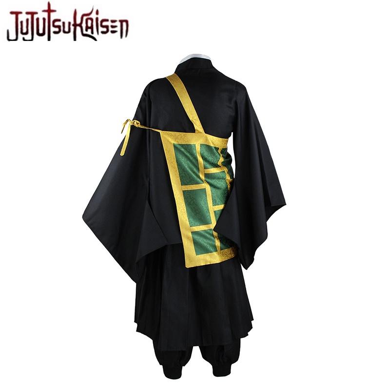 Jujutsu Kaisen Geto Suguru Cosplay Kostým Oblek Uniforma Mnichovský Hábit Halloween