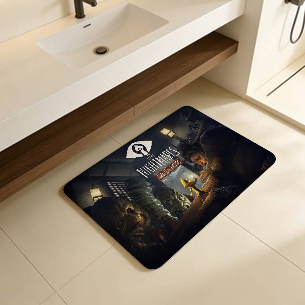 

Game L-Little Anime N-Nightmares Hallway Carpet Washable Non-Slip Living Room Sofa Chairs Area Mat Kitchen Doormat Area Rug 40x60cm