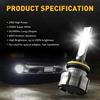 AUXITO 880 881 893 6500K White LED Foglight Fog Light Conversion Bulbs B3F EXV