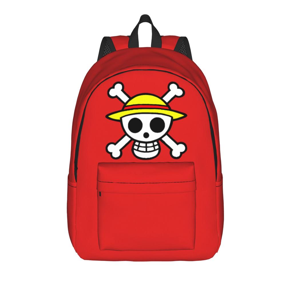 Anime O-One-Piece Fashion Backpack Outdoor Student Business One Piece Daypack for Men Women Laptop Computer Canvas Bags