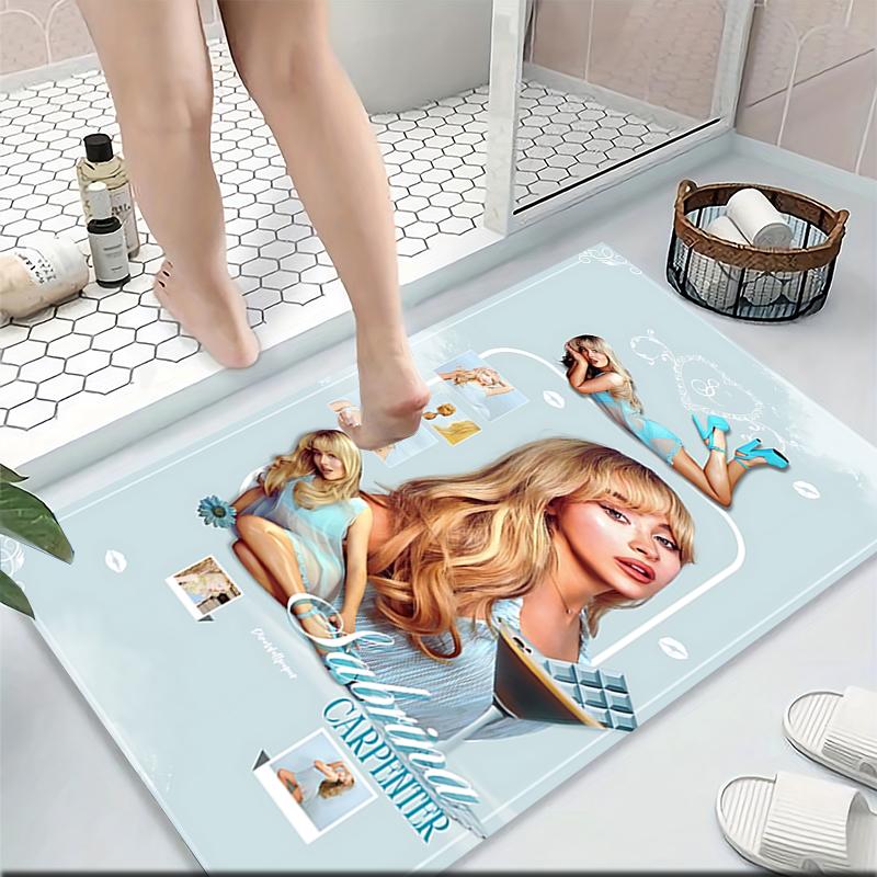 Summer Dream Collage Carpet Rug Soft Washable Antislip Home Living Room Sofa Mats Personalized Christmas Rug